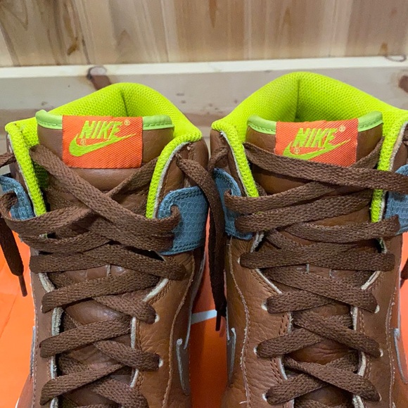 2007 Nike dunk high premium orange blaze - Picture 9 of 16
